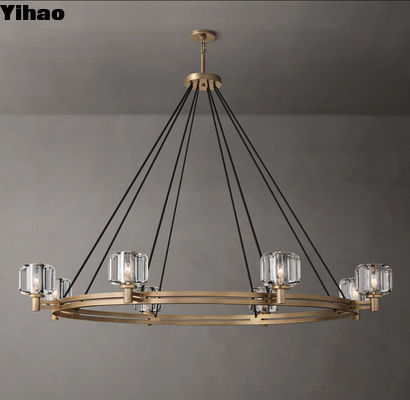 acheter C' est un grand lustre en verre K9 fabrication en ligne