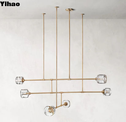 acheter Lumière de plafond de chambre en laiton de 12'L support OEM ODM fabrication en ligne
