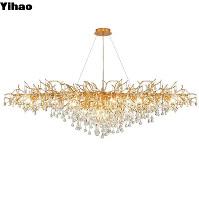 acheter Lumières de plafond de cristal à lampe à incandescence de 60w fabrication en ligne