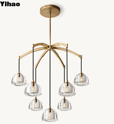 acheter Chandelier de table à manger sur mesure avec finition nickel/laiton/bronz fabrication en ligne