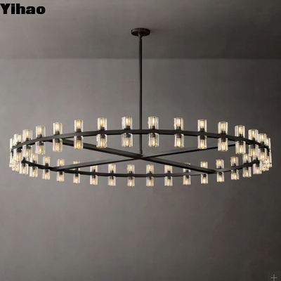 acheter Chandelier en cristal rond moderne pour la table à manger fabrication en ligne