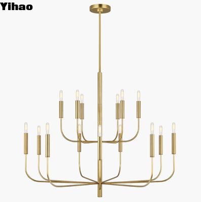 acheter Comfort visuel Brianna grand lustre à deux niveaux EC10015 fabrication en ligne