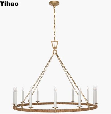 acheter CHC 5874 Lustre à anneau enveloppé Darlana XL, Lustre à anneau unique à grande taille Darlana fabrication en ligne