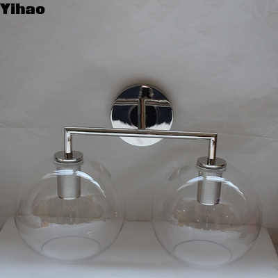 acheter Modern Brass LED Wall Lamp with Glass Shade Warm White fabrication en ligne