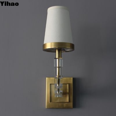 acheter Modern Brass LED Wall Sconce with Dimmer for Living Room fabrication en ligne