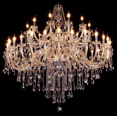 acheter Chandelier LED de luxe européen personnalisé avec 4100K Neutre lumière blanche 30000 heures de durée de vie et angle de rayon 360° fabrication en ligne