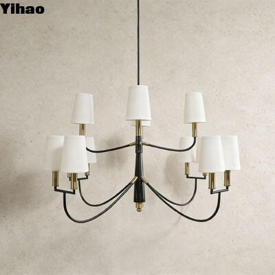 acheter Lumière suspendue en laiton avec LED blanc chaud de 3500K et garantie de 5 ans pour l'éclairage suspendu de la salle à manger fabrication en ligne