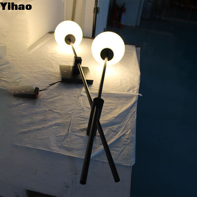 acheter Lampe à paroi de cristal LED Yihao avec lumière blanche chaude 3500K atténuée pour salon et chambre à coucher fabrication en ligne