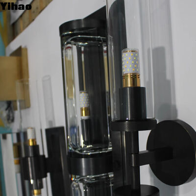 acheter Lampe murale en cuivre avec lumière blanche chaude 2700K et design moderne pour le salon et la chambre à coucher fabrication en ligne