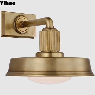 acheter Lampe murale en cuivre moderne avec 2700K de lumière blanche chaude et 30000 heures de durée de vie pour le salon fabrication en ligne