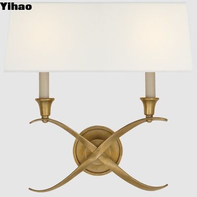 acheter Lampe murale en cuivre faite à la main avec une lumière blanche chaude de 2700K et un design moderne pour le salon fabrication en ligne