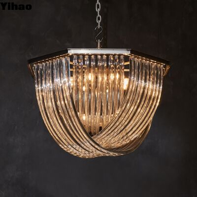 acheter Chandelier en cristal en laiton personnalisable avec teinte K9 et garantie de 5 ans pour salon moderne fabrication en ligne