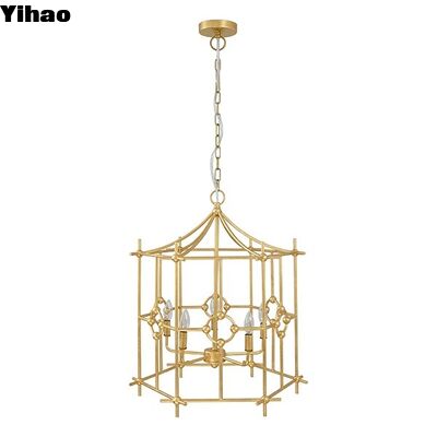 acheter Yihao personnalisé décor moderne en fer LED pendant lampadaire pour l'île de cuisine unique plafond suspendu fabrication en ligne