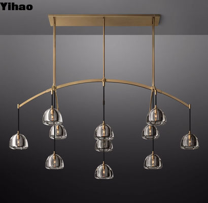 Lustre linéaire hémisphérique 72'