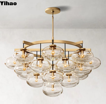 Classique RH Chandelier vers le haut / vers le bas Cabrette rond Chandelier 48'