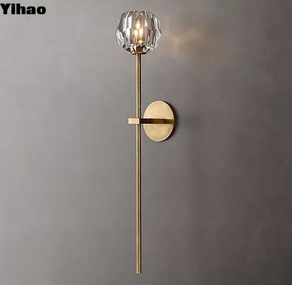 Lampes de lit à vis montées sur le mur Lampes murales en laiton OEM ODM