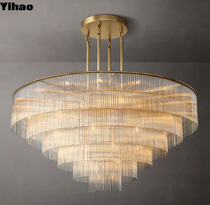 Amadeo Lustre rond 60 '' Lampe suspendue