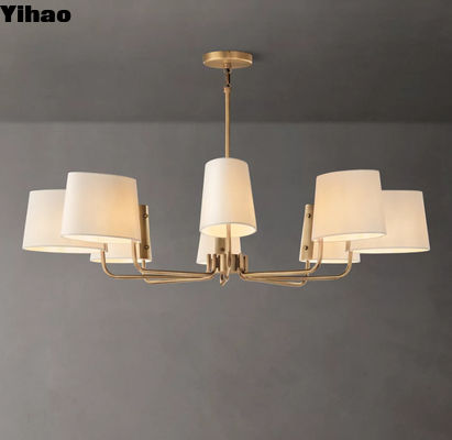 Chandelier de ferme ancien rustique avec base d' ampoule E12 / chandelier