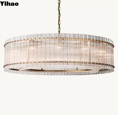 Grand chandelier en verre moderne un mélange parfait de beauté et de fonctionnalité