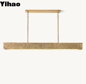 Lanterne en laiton ancien Chandelier de ferme ancien ampoule incandescente 220V