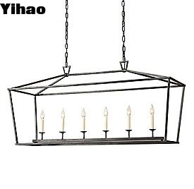Chandelier de ferme en laiton ancien avec base d'ampoule E12/Candelabre Finition en bronze antique