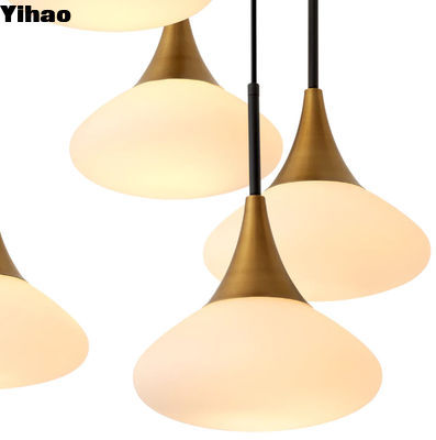 Hot Hanging Art décoratif LED Modern Pendant Lights Chambre à coucher Villa salon Lustre