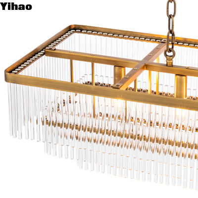Art moderne décoratif LED Modern Pendant Lights Grand plafond haut Ronde Hôtel luxe lustre