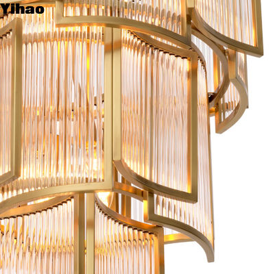 Chandelier de plafond décoratif translucide à l' intérieur moderne Led Chandelier moderne suspendu pour salon Chandelier