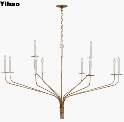 Vsual Comfort Belfair Grande Chandelier à deux niveaux IKF 5753