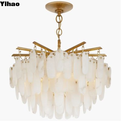 Confort visuel Cora Grand chandelier à monture semi-flush CHC4910