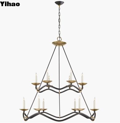 Visual Comfort Choros Lustre à deux niveaux S5041