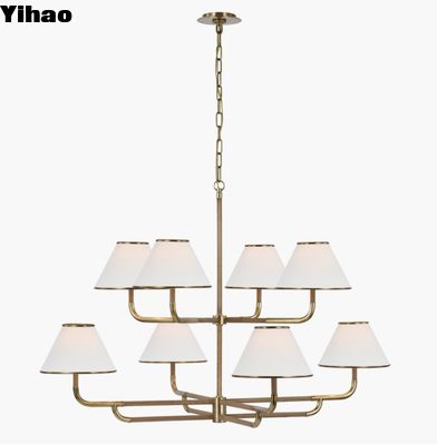 Comfort visuel Rigby Grande Lustre à deux niveaux MF 5057 La solution d'éclairage ultime
