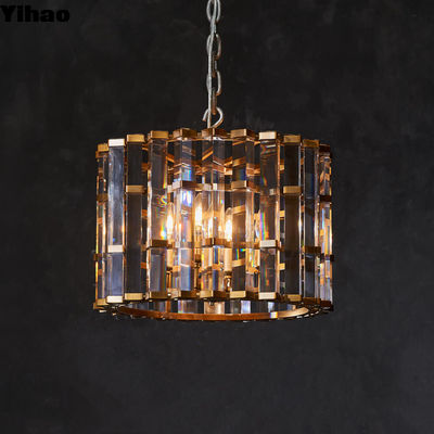 Élégante pendentif en bronze de 17 pouces E12 25W 2200K
